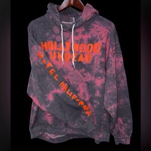 Hollywood Undead Hotel Kalifornia Hoodie XXL Tie Dye Skull Graphic Band Merch